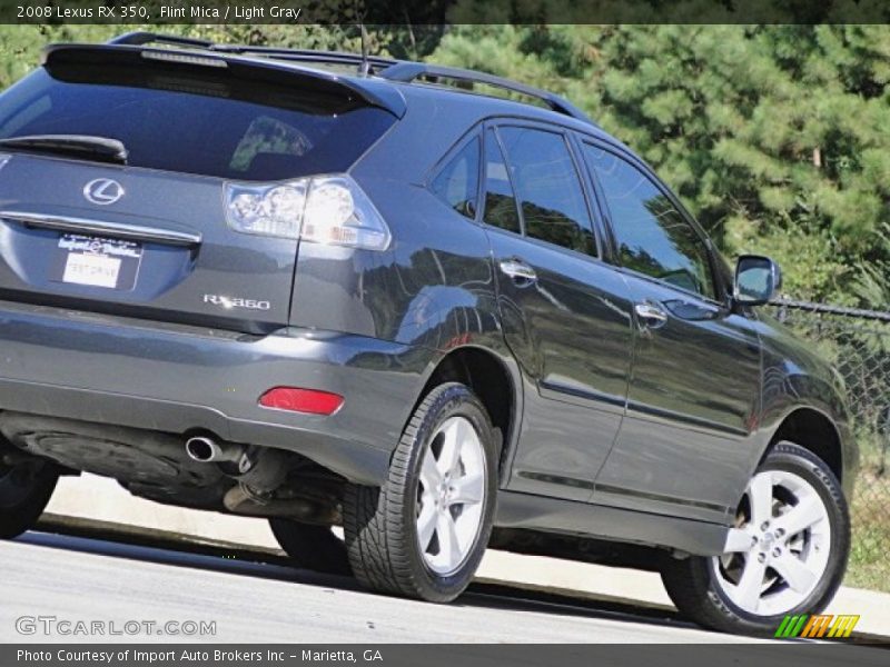 Flint Mica / Light Gray 2008 Lexus RX 350