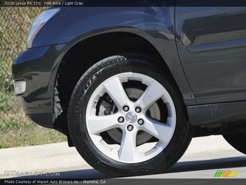 Flint Mica / Light Gray 2008 Lexus RX 350