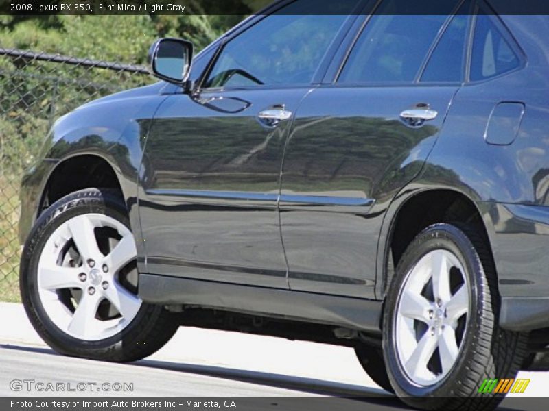 Flint Mica / Light Gray 2008 Lexus RX 350