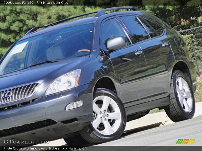 Flint Mica / Light Gray 2008 Lexus RX 350