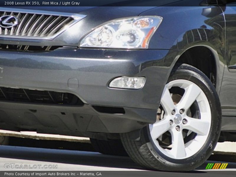 Flint Mica / Light Gray 2008 Lexus RX 350