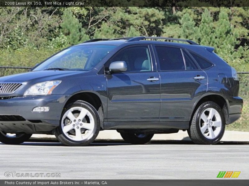 Flint Mica / Light Gray 2008 Lexus RX 350