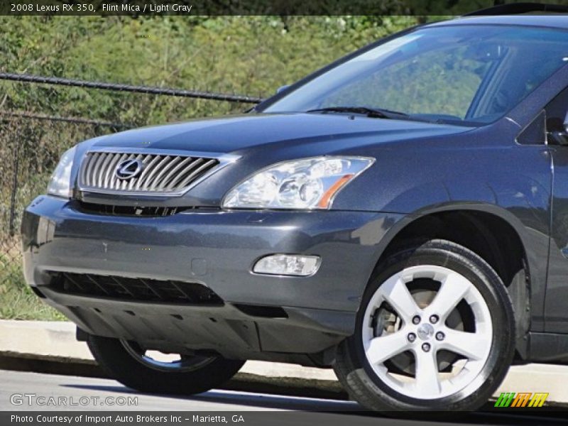 Flint Mica / Light Gray 2008 Lexus RX 350