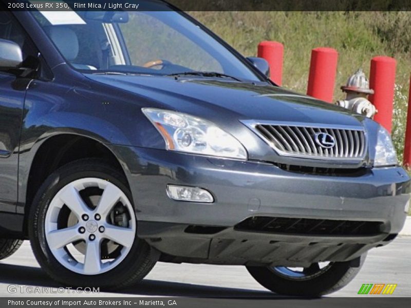 Flint Mica / Light Gray 2008 Lexus RX 350