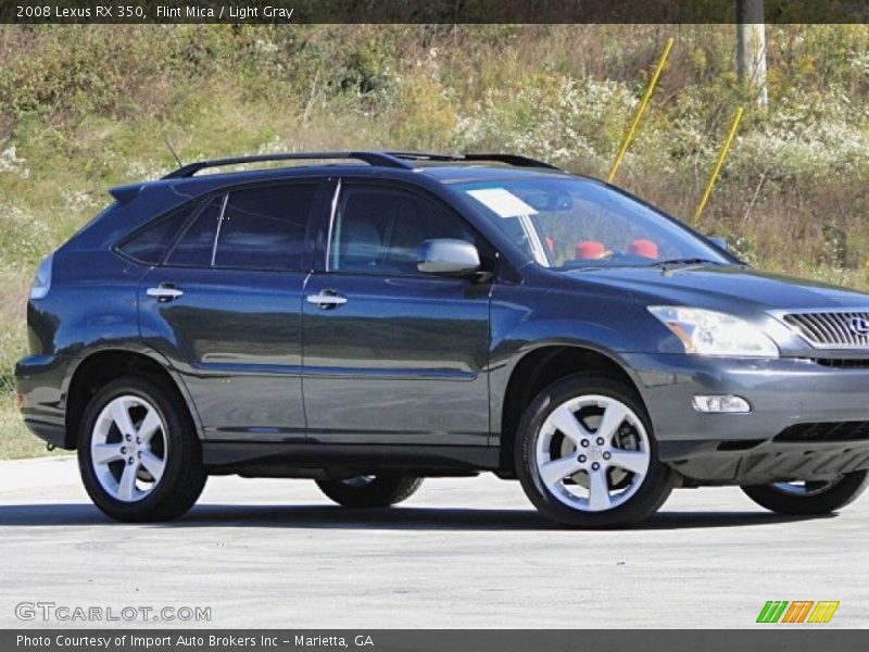 Flint Mica / Light Gray 2008 Lexus RX 350