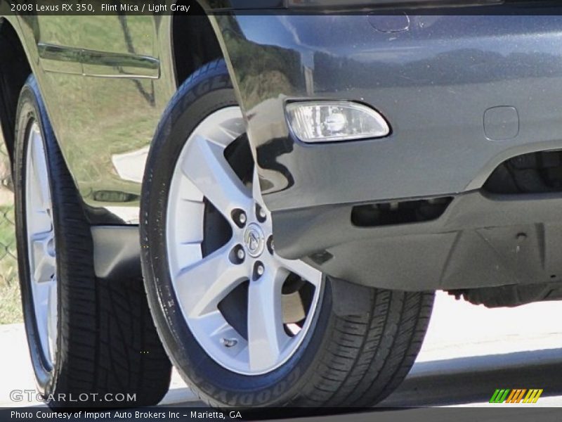 Flint Mica / Light Gray 2008 Lexus RX 350