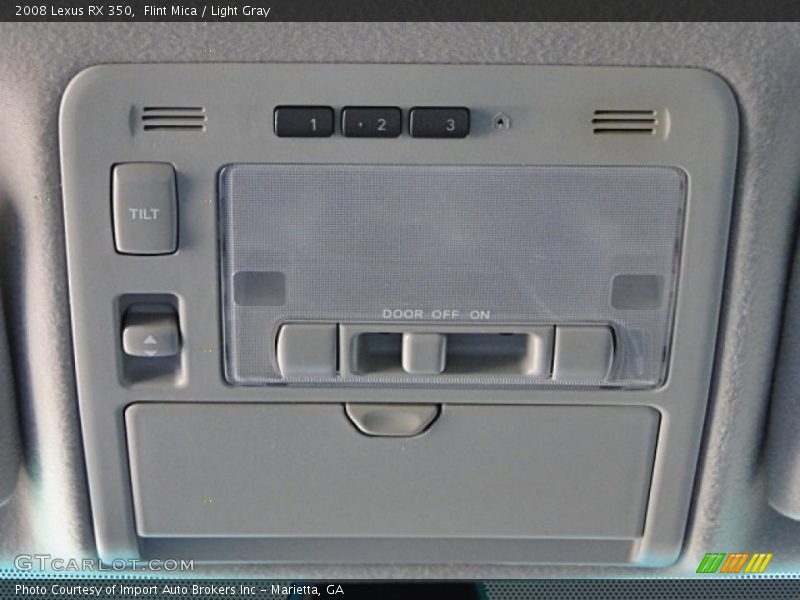 Flint Mica / Light Gray 2008 Lexus RX 350