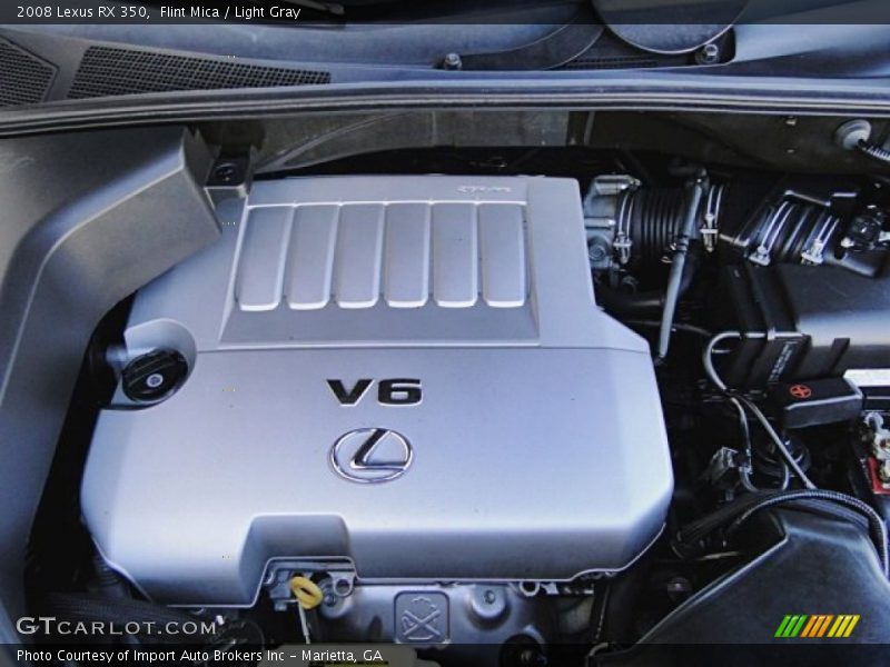 Flint Mica / Light Gray 2008 Lexus RX 350