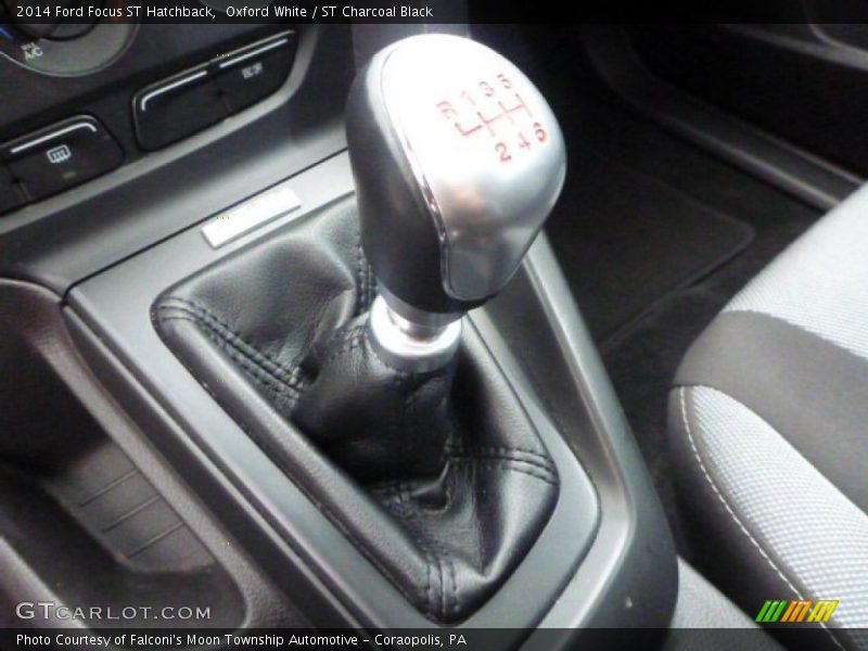 Oxford White / ST Charcoal Black 2014 Ford Focus ST Hatchback