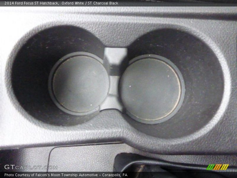 Oxford White / ST Charcoal Black 2014 Ford Focus ST Hatchback