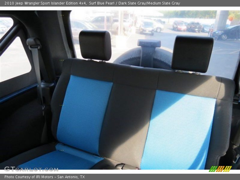 Surf Blue Pearl / Dark Slate Gray/Medium Slate Gray 2010 Jeep Wrangler Sport Islander Edition 4x4