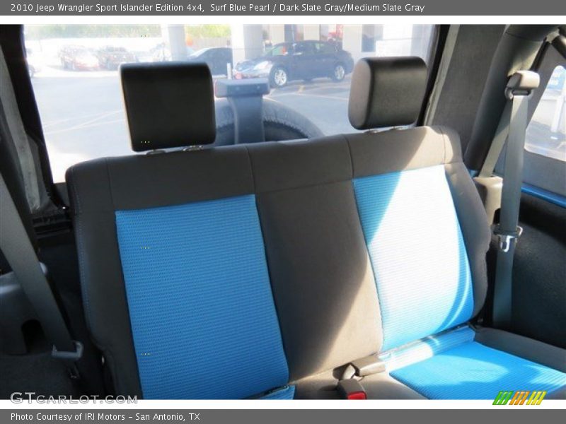 Surf Blue Pearl / Dark Slate Gray/Medium Slate Gray 2010 Jeep Wrangler Sport Islander Edition 4x4