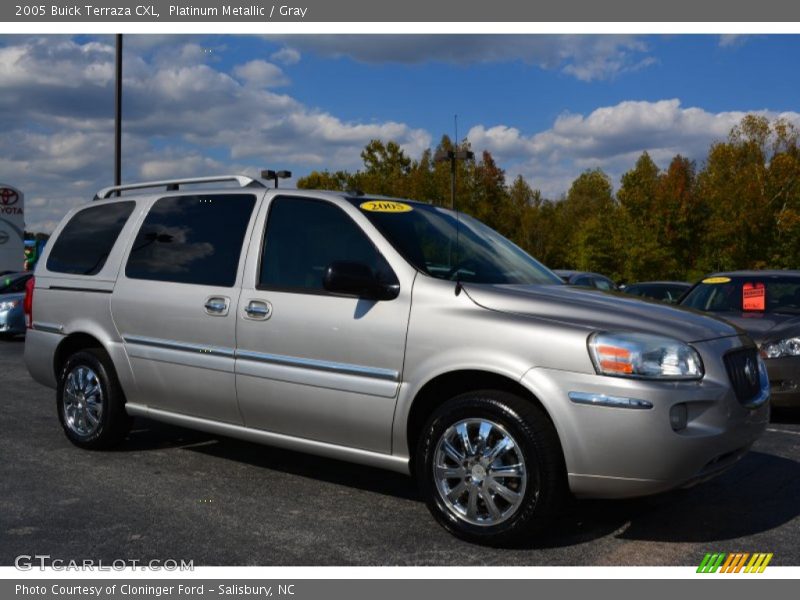 Platinum Metallic / Gray 2005 Buick Terraza CXL