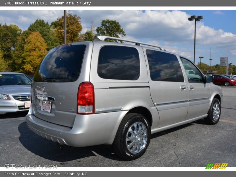 Platinum Metallic / Gray 2005 Buick Terraza CXL