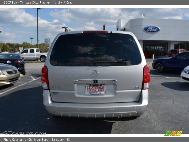 Platinum Metallic / Gray 2005 Buick Terraza CXL