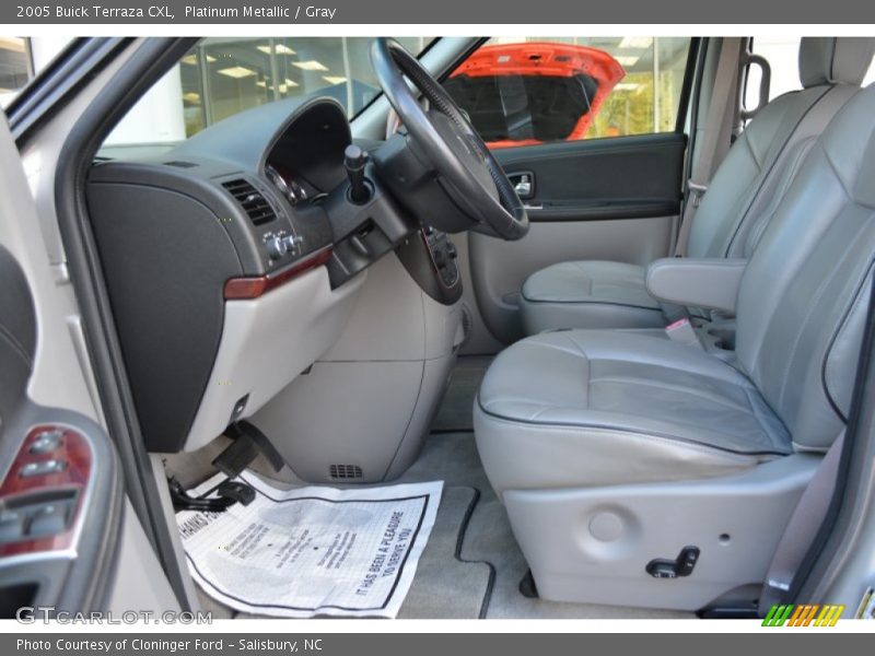 Platinum Metallic / Gray 2005 Buick Terraza CXL