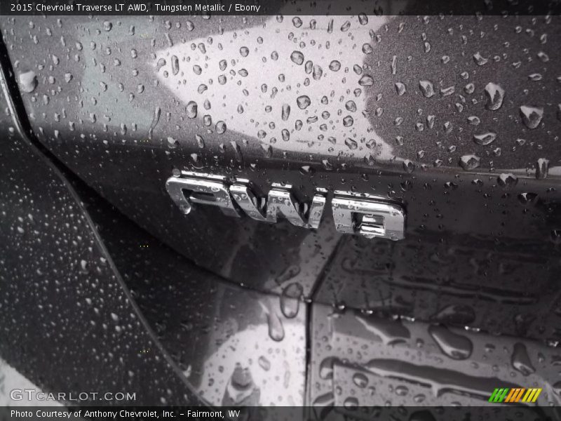 Tungsten Metallic / Ebony 2015 Chevrolet Traverse LT AWD