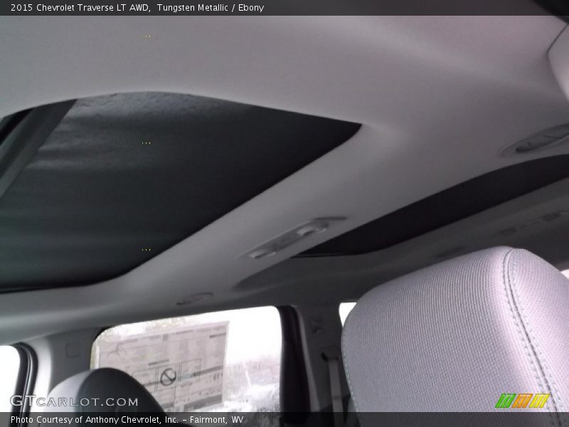 Tungsten Metallic / Ebony 2015 Chevrolet Traverse LT AWD