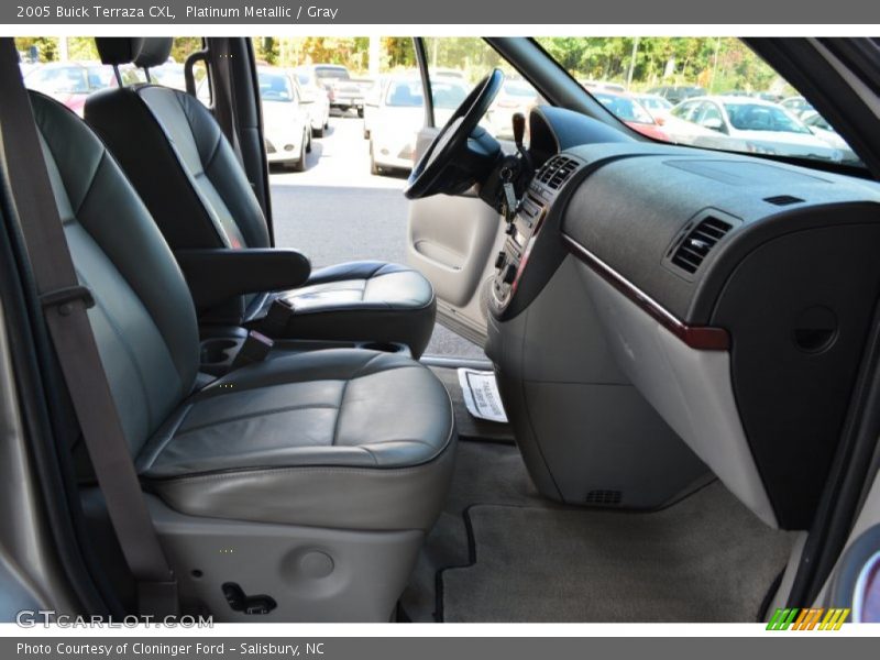 Platinum Metallic / Gray 2005 Buick Terraza CXL