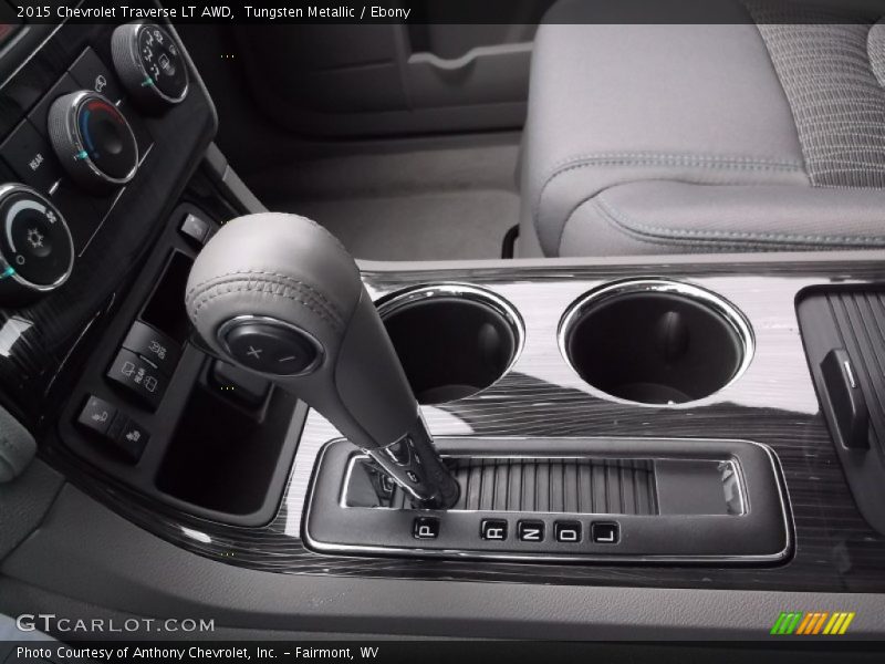 Tungsten Metallic / Ebony 2015 Chevrolet Traverse LT AWD