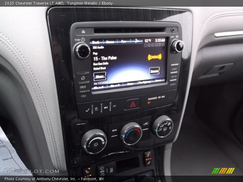 Tungsten Metallic / Ebony 2015 Chevrolet Traverse LT AWD