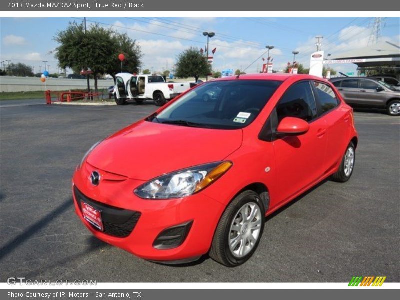 True Red / Black 2013 Mazda MAZDA2 Sport