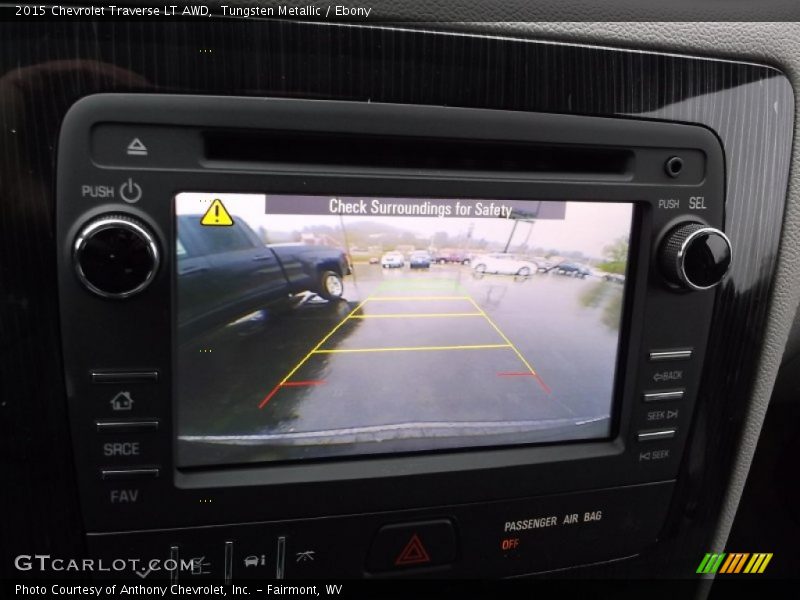 Tungsten Metallic / Ebony 2015 Chevrolet Traverse LT AWD