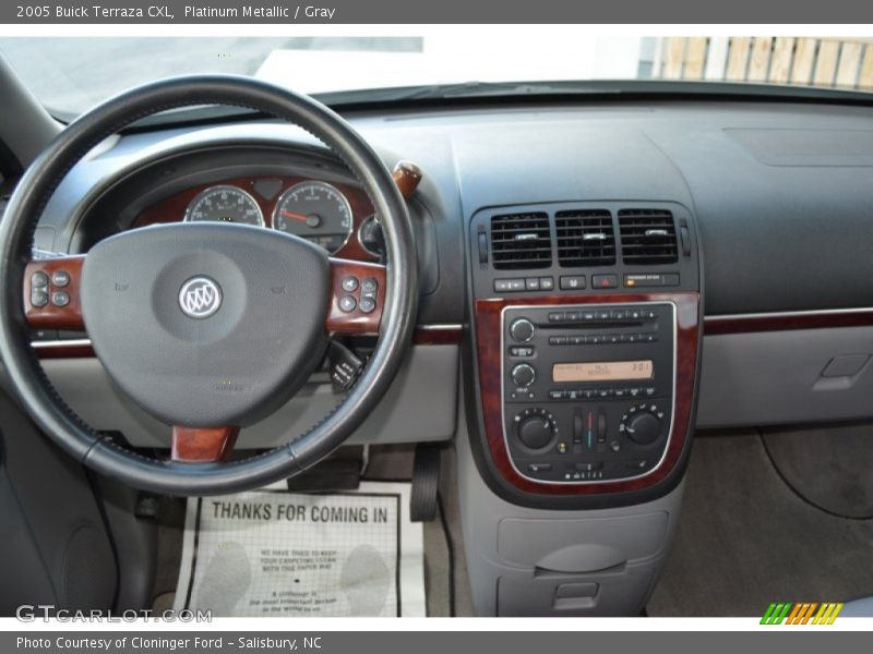 Platinum Metallic / Gray 2005 Buick Terraza CXL