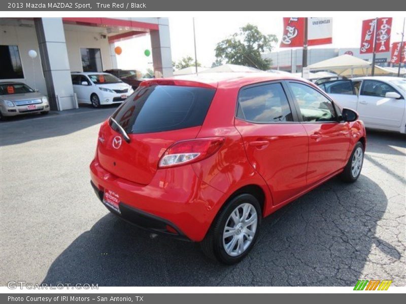 True Red / Black 2013 Mazda MAZDA2 Sport