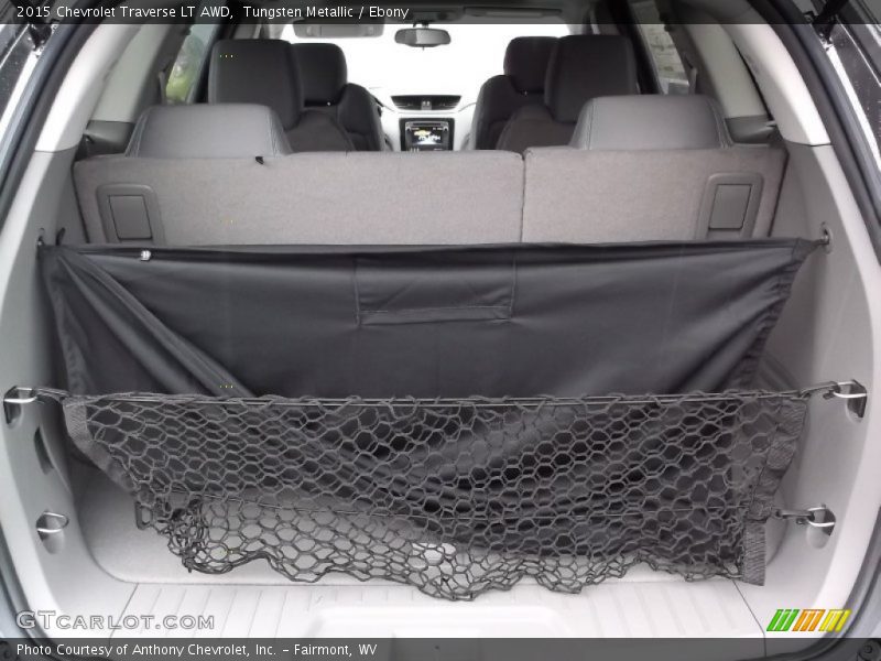 Tungsten Metallic / Ebony 2015 Chevrolet Traverse LT AWD