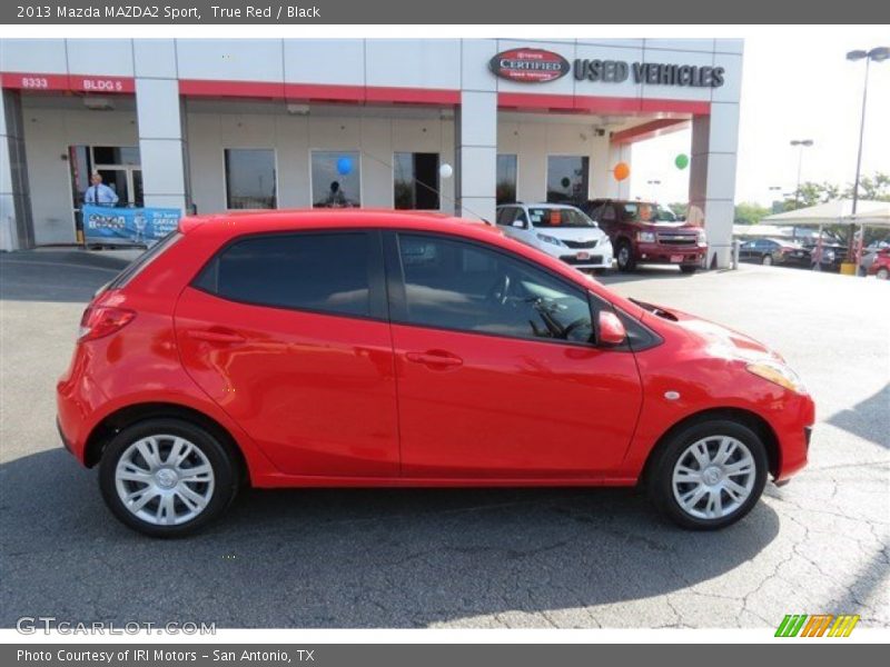 True Red / Black 2013 Mazda MAZDA2 Sport