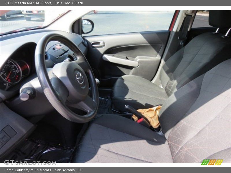 True Red / Black 2013 Mazda MAZDA2 Sport