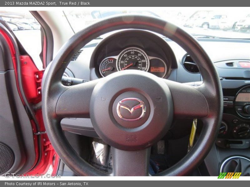 True Red / Black 2013 Mazda MAZDA2 Sport