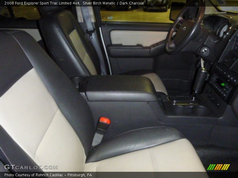 Silver Birch Metallic / Dark Charcoal 2008 Ford Explorer Sport Trac Limited 4x4