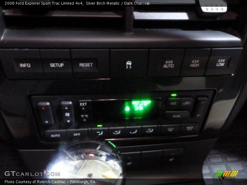 Silver Birch Metallic / Dark Charcoal 2008 Ford Explorer Sport Trac Limited 4x4