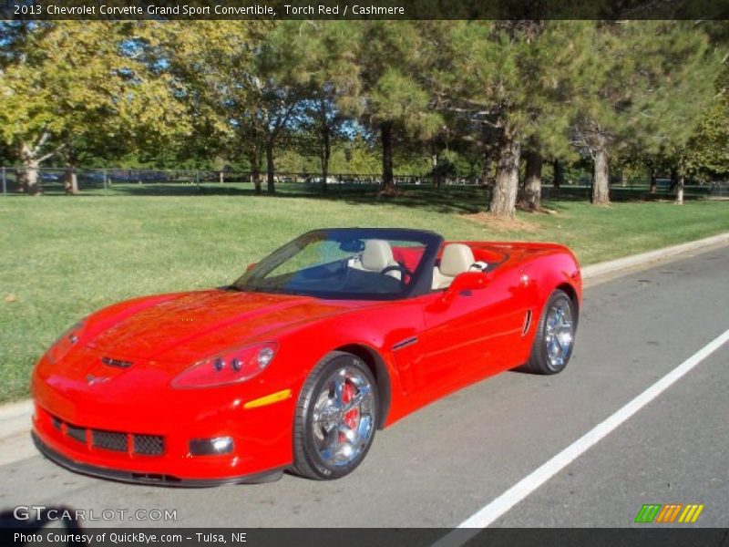 Torch Red / Cashmere 2013 Chevrolet Corvette Grand Sport Convertible