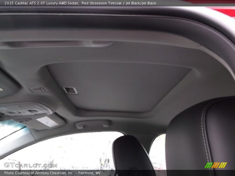 Red Obsession Tintcoat / Jet Black/Jet Black 2015 Cadillac ATS 2.0T Luxury AWD Sedan