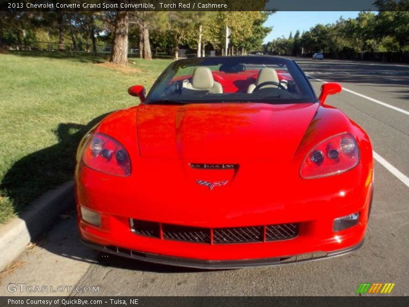 Torch Red / Cashmere 2013 Chevrolet Corvette Grand Sport Convertible