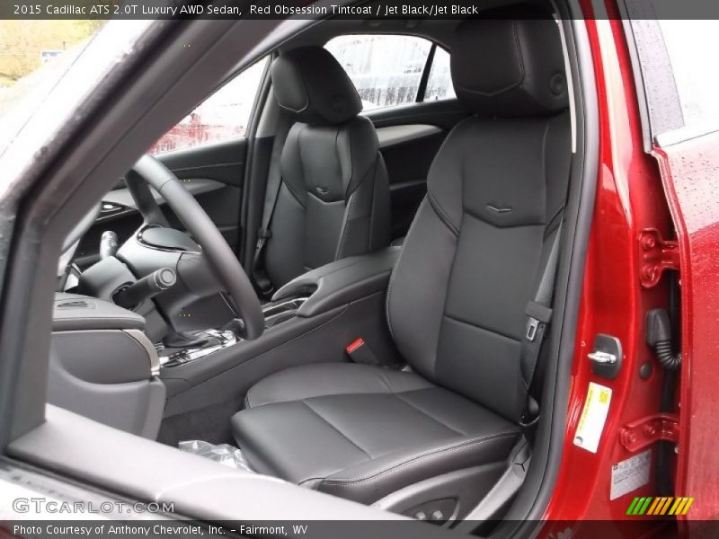Front Seat of 2015 ATS 2.0T Luxury AWD Sedan