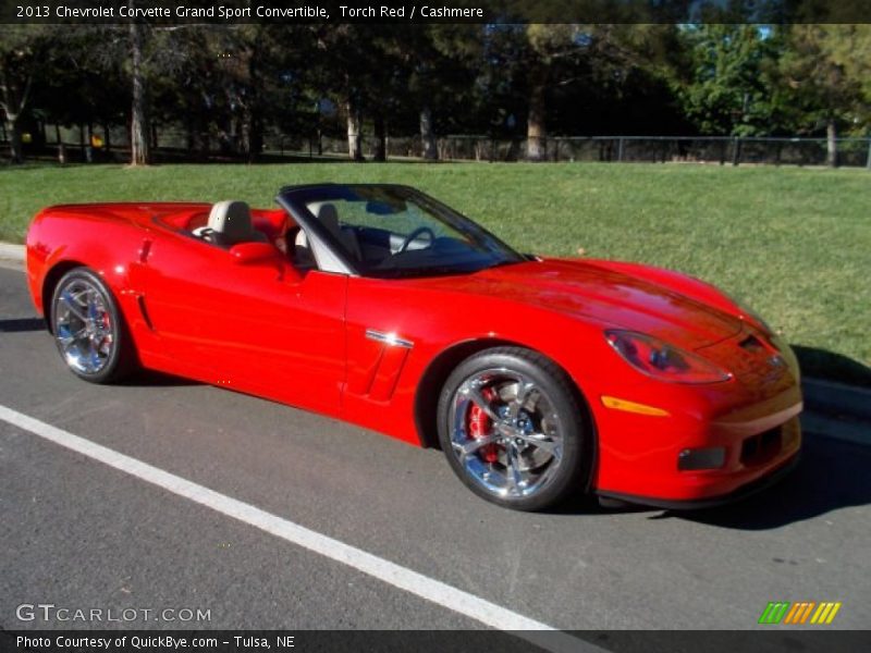 Torch Red / Cashmere 2013 Chevrolet Corvette Grand Sport Convertible