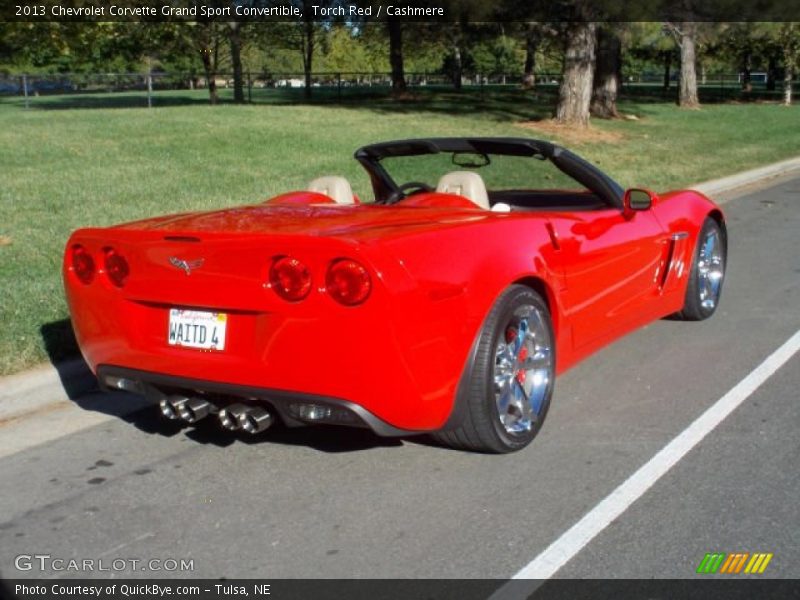 Torch Red / Cashmere 2013 Chevrolet Corvette Grand Sport Convertible