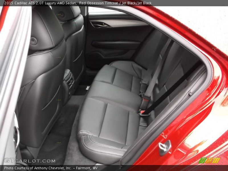 Rear Seat of 2015 ATS 2.0T Luxury AWD Sedan