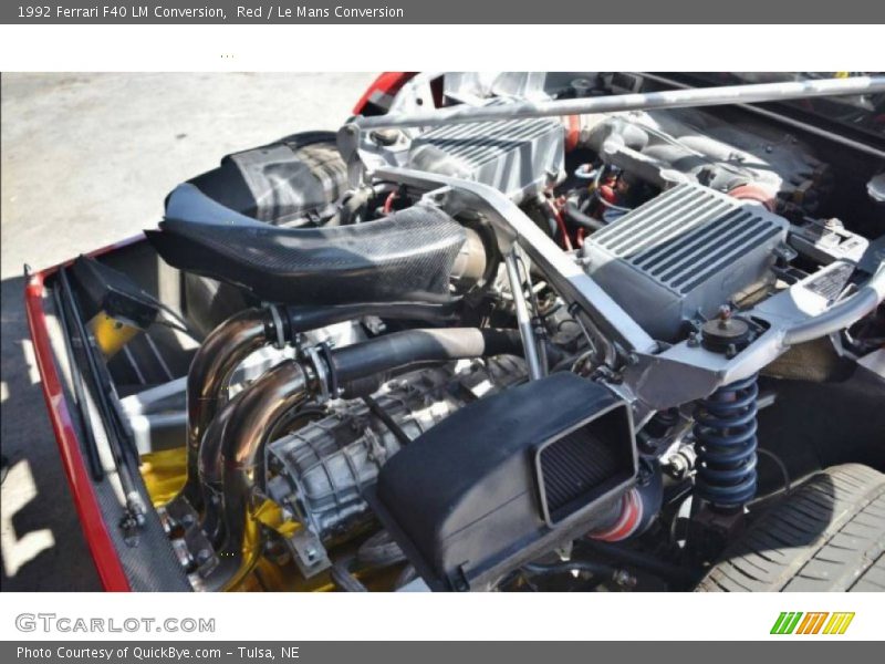 1992 F40 LM Conversion Engine - 2.9 Liter Turbocharged DOHC 32-Valve V8