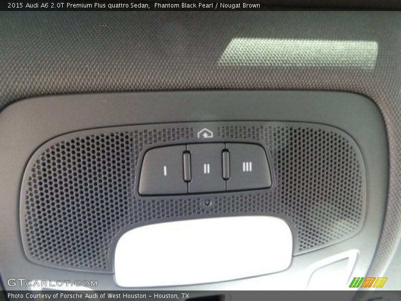 Phantom Black Pearl / Nougat Brown 2015 Audi A6 2.0T Premium Plus quattro Sedan