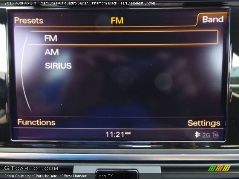 Phantom Black Pearl / Nougat Brown 2015 Audi A6 2.0T Premium Plus quattro Sedan