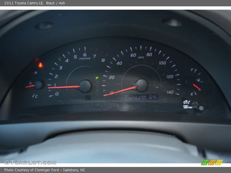 Black / Ash 2011 Toyota Camry LE