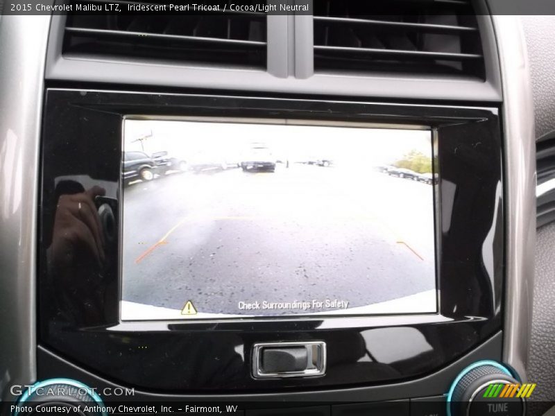 Iridescent Pearl Tricoat / Cocoa/Light Neutral 2015 Chevrolet Malibu LTZ