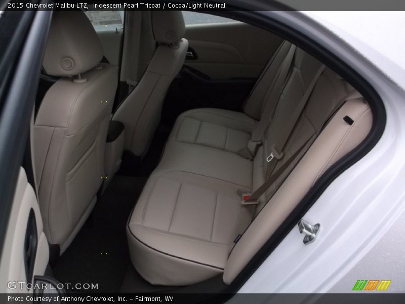 Iridescent Pearl Tricoat / Cocoa/Light Neutral 2015 Chevrolet Malibu LTZ