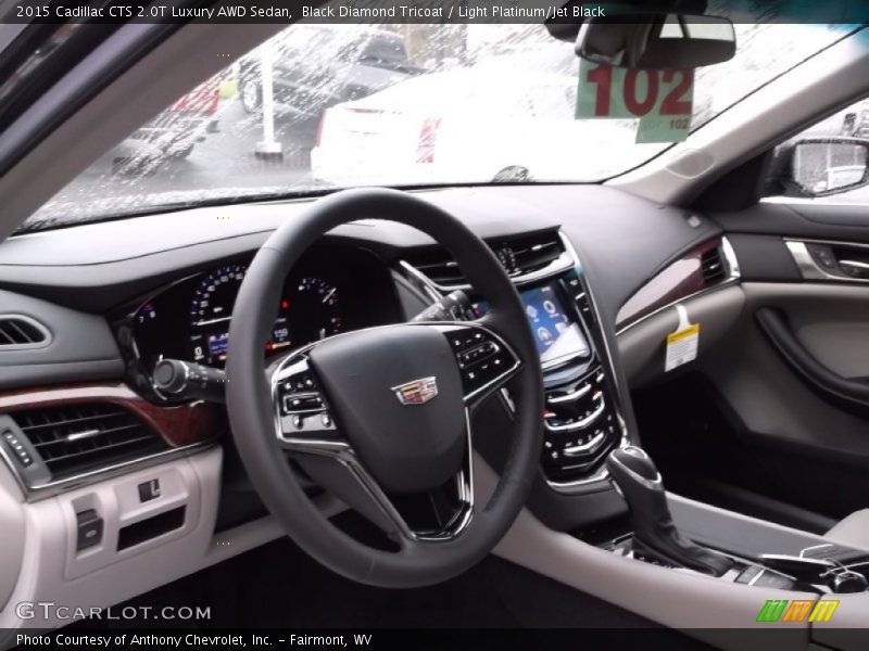 Dashboard of 2015 CTS 2.0T Luxury AWD Sedan