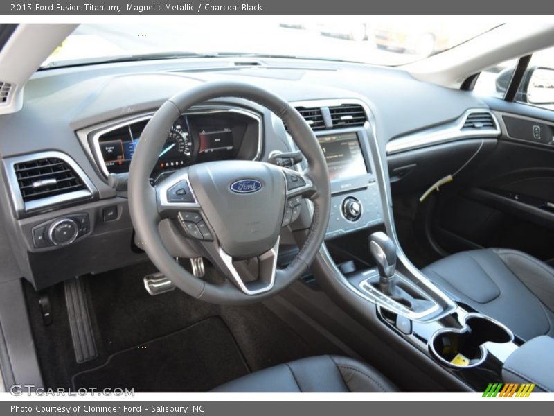 Dashboard of 2015 Fusion Titanium